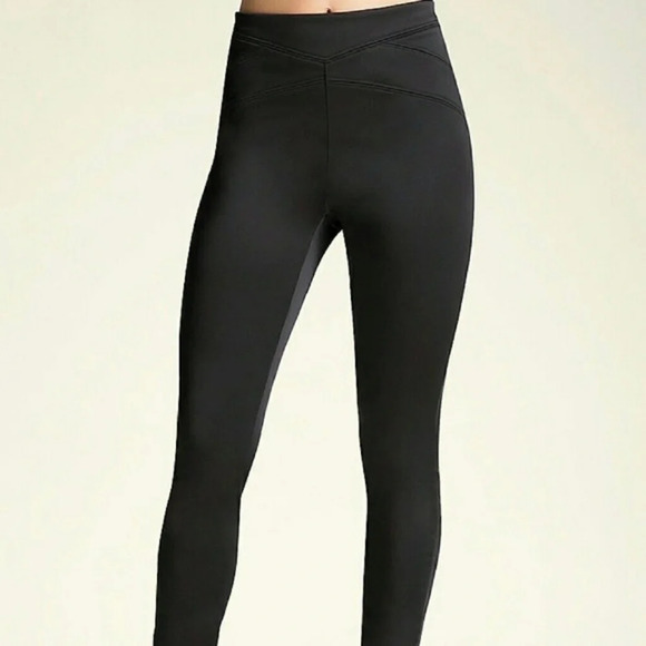 bebe Pants - Bebe Black Tiana Black High Waisted Skinny Pants